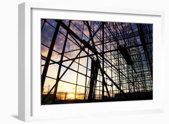 Construction-Liang Zhang-Framed Photographic Print