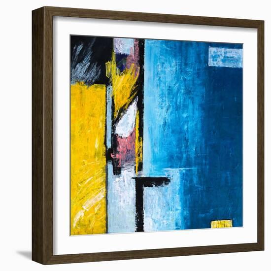 Construction-Hyunah Kim-Framed Art Print