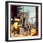 Construction-English School-Framed Giclee Print