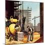 Construction-English School-Mounted Giclee Print