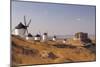 Consuegra, Windmills and Castle - New Castile, Spain-Markus Bassler-Mounted Photographic Print