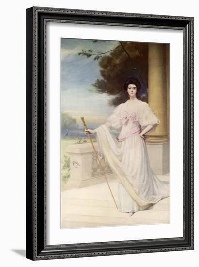 Consuelo Vanderbilt Balsan, Duchess of Marlborough-null-Framed Art Print