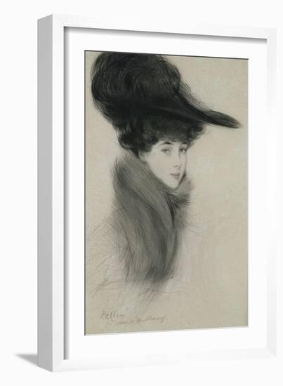 Consuelo Vanderbilt-Paul Cesar Helleu-Framed Giclee Print