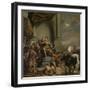 Consul Titus Manlius Torquatus Orders the Beheading of His Son-Ferdinand Bol-Framed Art Print