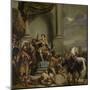 Consul Titus Manlius Torquatus Orders the Beheading of His Son-Ferdinand Bol-Mounted Art Print