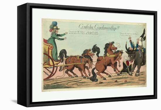 Consular Coachmanship!! Publisher-null-Framed Stretched Canvas