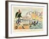 Consular Games, the Game of Brag, the Game of Hazard-null-Framed Giclee Print