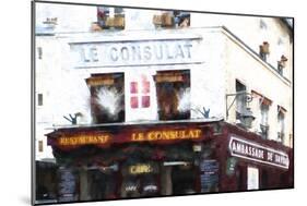 Consulat Montmartre-Philippe Hugonnard-Mounted Giclee Print