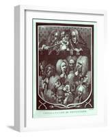 Consultation of Physicians by William Hogarth-William Hogarth-Framed Giclee Print
