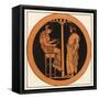 Consulting an Oracle in Ancient Greece-null-Framed Stretched Canvas