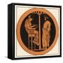 Consulting an Oracle in Ancient Greece-null-Framed Stretched Canvas
