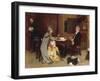 Consulting her Lawyer, 1892-Frank Dadd-Framed Giclee Print