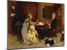 Consulting Her Lawyer, 1892-Frank Dadd-Mounted Giclee Print