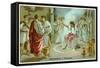 Consulting the Oracle of Delphi-null-Framed Stretched Canvas