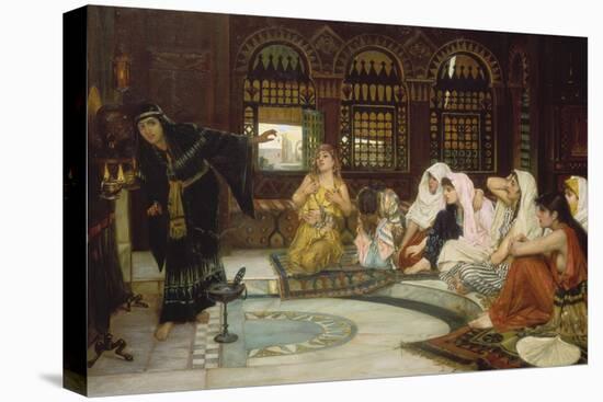 Consulting the Oracle-John William Waterhouse-Stretched Canvas