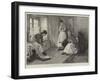 Consulting the Wise Woman-Henry Meynell Rheam-Framed Giclee Print