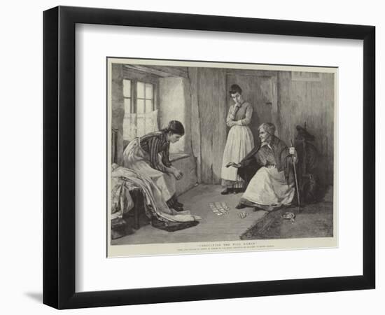 Consulting the Wise Woman-Henry Meynell Rheam-Framed Giclee Print