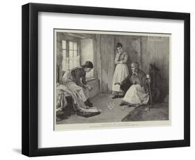 Consulting the Wise Woman-Henry Meynell Rheam-Framed Giclee Print