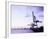 Container Cranes-Carlos Dominguez-Framed Photographic Print