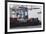 Container Ship and Dock Hamburg, Germany-Dennis Brack-Framed Photographic Print