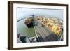 Container Ship And Port-Dr. Juerg Alean-Framed Photographic Print