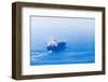 Container Ship Goes on Red Sea, Bird Eye View-eugenesergeev-Framed Photographic Print