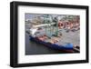 Container Ship in Port-lagardie-Framed Photographic Print
