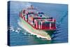 Container Ship-EvrenKalinbacak-Stretched Canvas