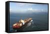 Container Ship-Rafael Ramirez Lee-Framed Stretched Canvas