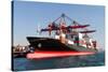 Container Ship-EvrenKalinbacak-Stretched Canvas