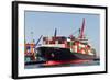 Container Ship-EvrenKalinbacak-Framed Photographic Print