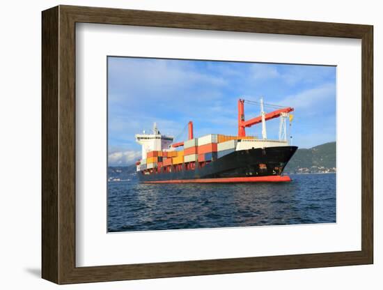 Container Ship-ilfede-Framed Photographic Print