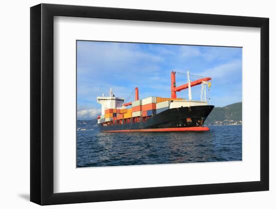 Container Ship-ilfede-Framed Photographic Print