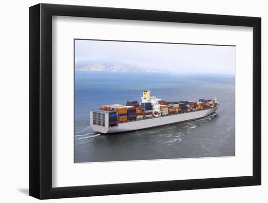 Container Ship-Rafael Ramirez Lee-Framed Photographic Print