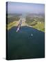 Container Ships in Gatun Locks, Panama Canal, Panama, Central America-Jane Sweeney-Stretched Canvas