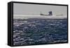 Container Ships in the Windstorm-Yurephoto-Framed Stretched Canvas