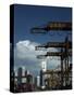 Container Terminal, Singapore Port Authority, Singapore-Alain Evrard-Stretched Canvas