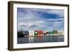 Containers at Port-Felipe Rodríguez-Framed Photographic Print