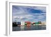 Containers at Port-Felipe Rodríguez-Framed Photographic Print