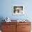 Containers of Gelato Displayed in Freezer-null-Framed Photographic Print displayed on a wall