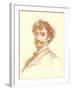 Conte Crayon Sketch-null-Framed Art Print