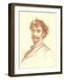 Conte Crayon Sketch-null-Framed Art Print