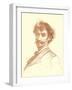 Conte Crayon Sketch-null-Framed Art Print