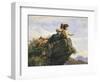 Contemplation, 1872-Filippo Palizzi-Framed Giclee Print