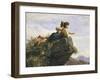 Contemplation, 1872-Filippo Palizzi-Framed Giclee Print