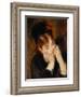 Contemplation, 1877-Pierre-Auguste Renoir-Framed Giclee Print