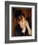Contemplation, 1877-Pierre-Auguste Renoir-Framed Giclee Print