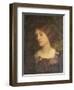 Contemplation, 1897-Frank Bernard Dicksee-Framed Giclee Print