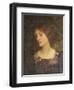 Contemplation, 1897-Frank Bernard Dicksee-Framed Giclee Print