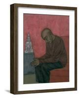 Contemplation (Binoy) 1998-Shanti Panchal-Framed Giclee Print